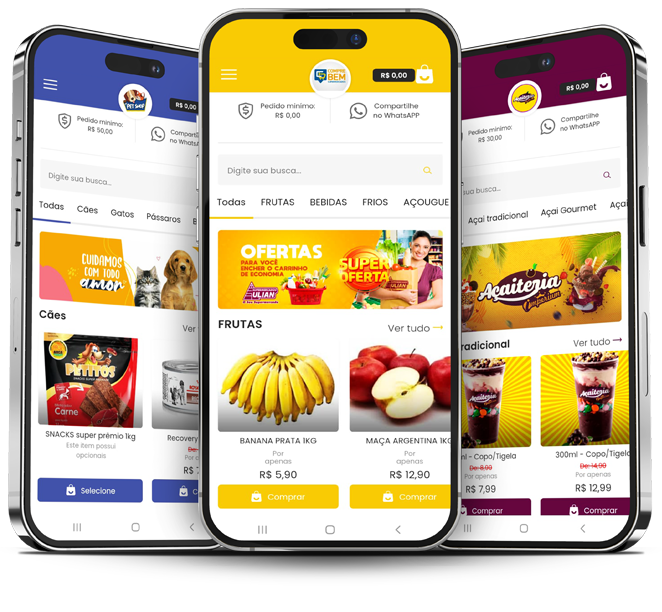 Cardápio Digital e Sistema de Delivery